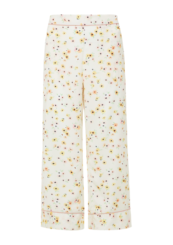 Delilah Floral Piped Pyjama Trousers