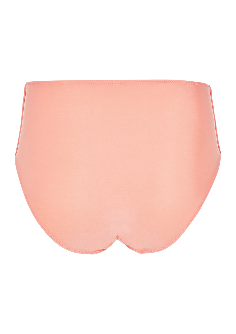 Bailey Coral Quilted High Waist Knickers