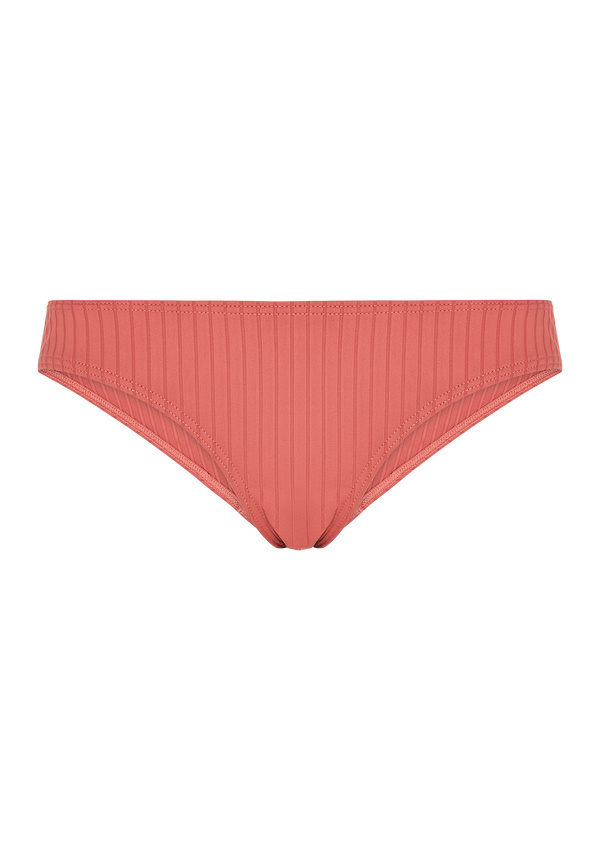 Stella Berry Pink Ribbed Bikini Bottoms