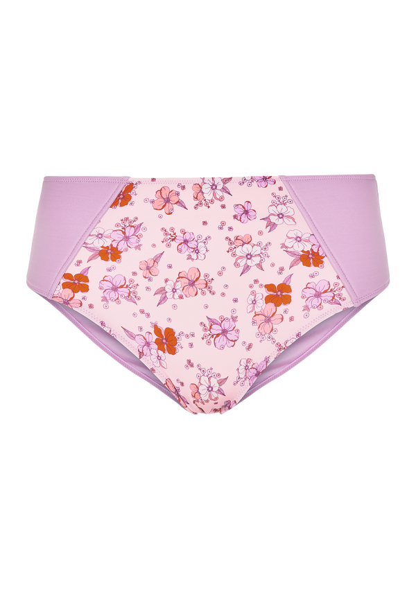 Willow Plus Size Floral Colour Block Knickers