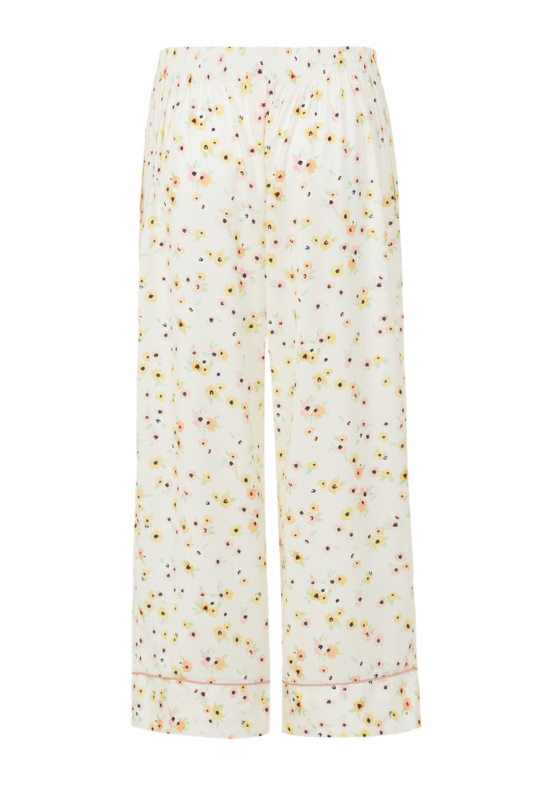 Delilah Floral Piped Pyjama Trousers